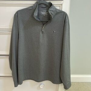Vineyard Vines Men’s Performance Quarter Zip Size Medium